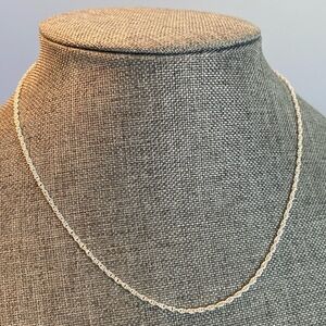 EVRY 16.5” Silver Chain